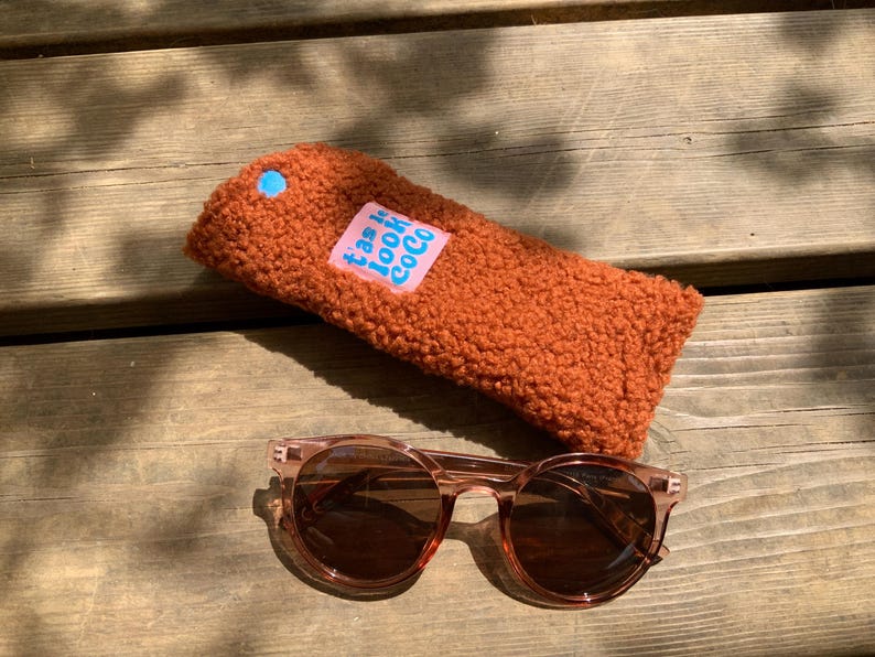 Étui à lunettes tout doux
